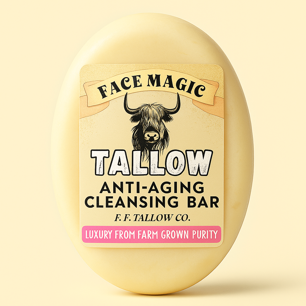 Face Magic: Tallow Anti-Aging Cleansing Bar