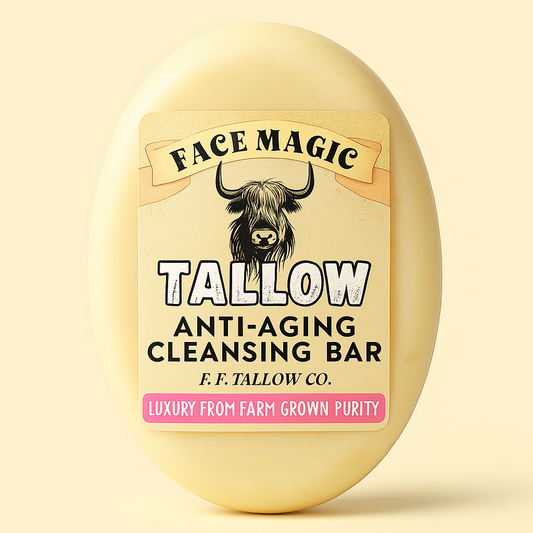Face Magic: Tallow Anti-Aging Cleansing Bar