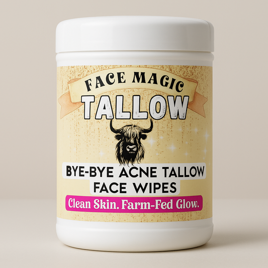 Face Magic: Tallow Cleansing Wipes