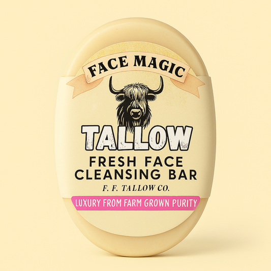 Face Magic: Tallow Fresh Face GLOW Cleansing Bar