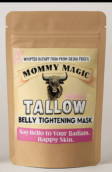 Mommy Magic: Belly Skin Tightening Recovery Mask