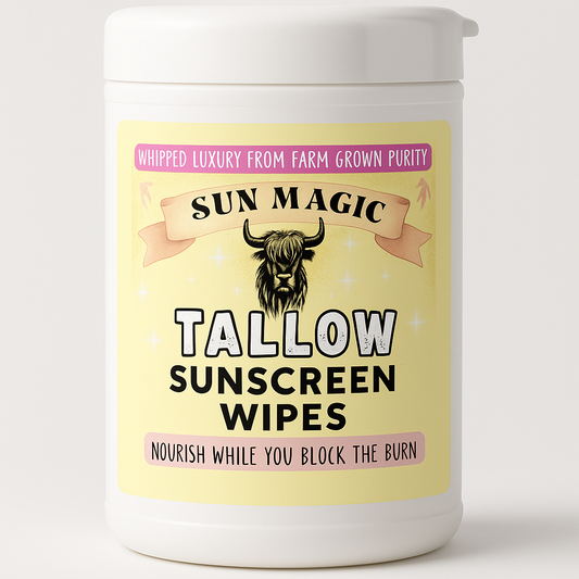 Sun Magic-Tallow Sunscreen Wipes